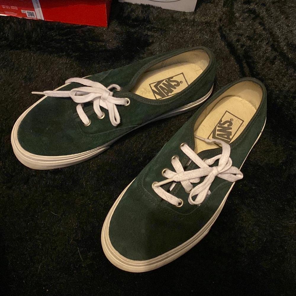 Emerald Green Vans